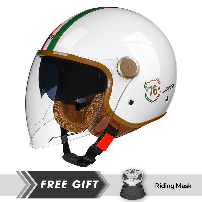 DOT ECE ได้รับการอนุมัติ Retro - Motorcycle Gear In Store บทวิจารณ์และราคา