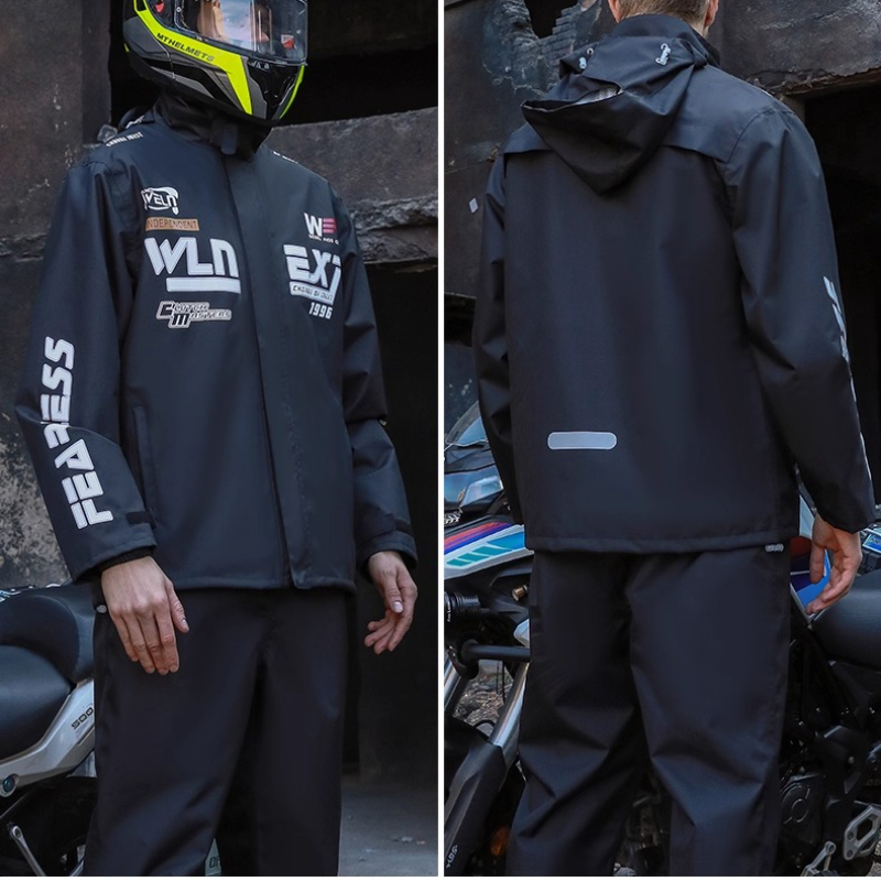 ชุดกันฝนสำหรับขี่มอเตอร์ไซค์ผู - Motorcycle Gear Full Suit บทวิจารณ์และราคา