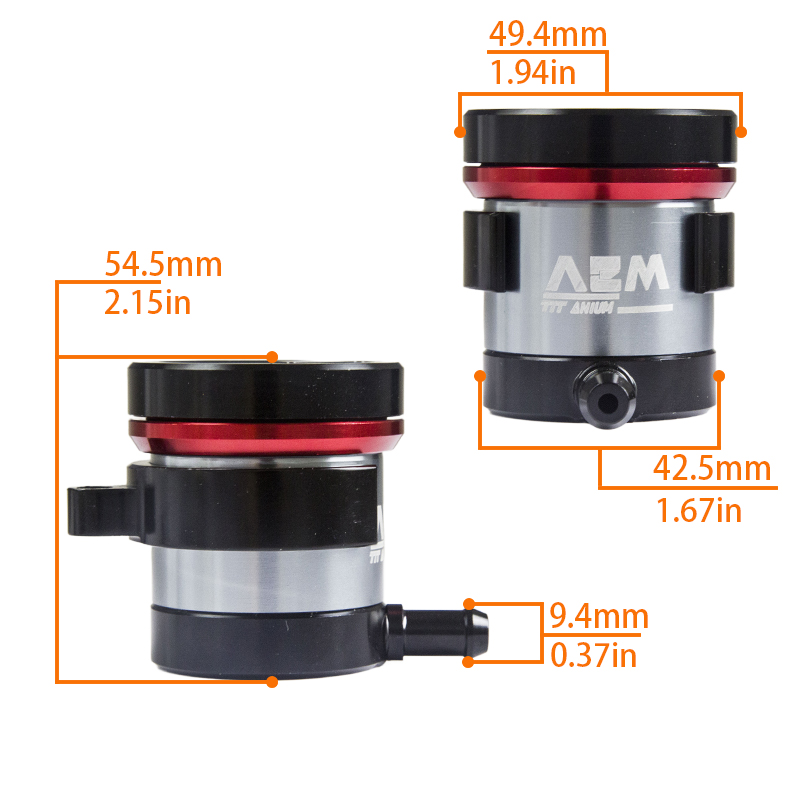 ถ้วยน้ำมันเบรกคลัตช์ CNC สำหรั - Motorcycle Gear Oil บทวิจารณ์และราคา
