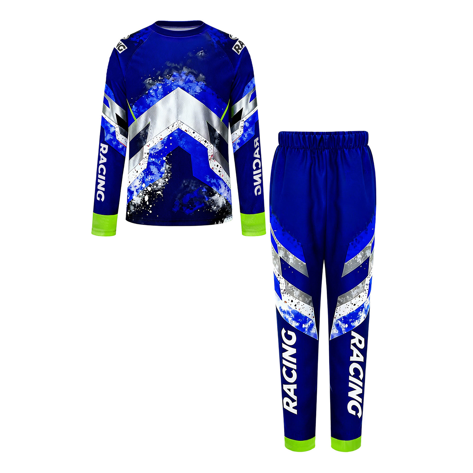 ชุดมอเตอร์ครอสสำหรับเด็กผู้ชาย - Motorcycle Gear Full Suit บทวิจารณ์และราคา