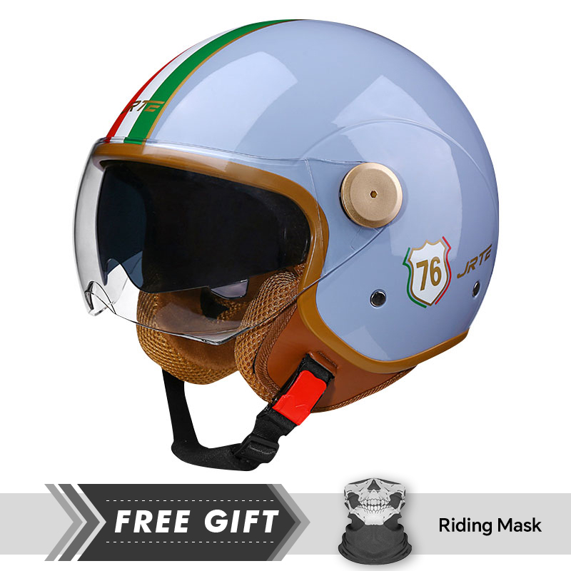 DOT 3/4 เปิดหมวกกันน็อครถจักรย - Motorcycle Gear In Store บทวิจารณ์และราคา