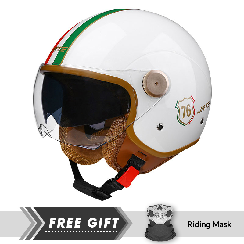 Retro TT & COCASCOS หมวกกันน็อ - Motorcycle Gear In Store บทวิจารณ์และราคา