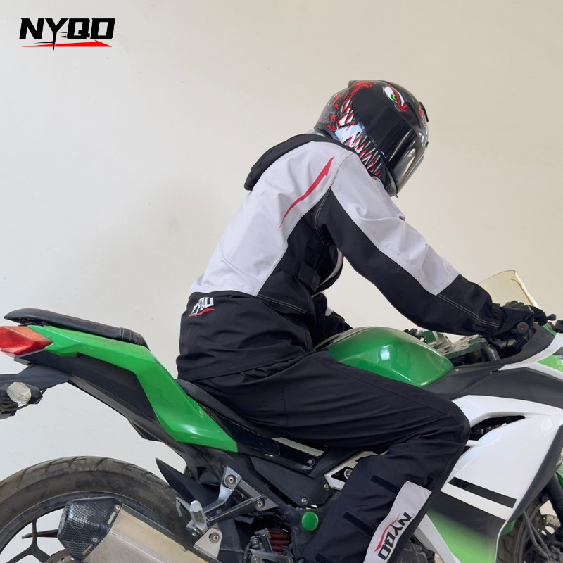 ชุดกันฝนสำหรับขี่มอเตอร์ไซค์ เ - Motorcycle Gear Full Suit บทวิจารณ์และราคา