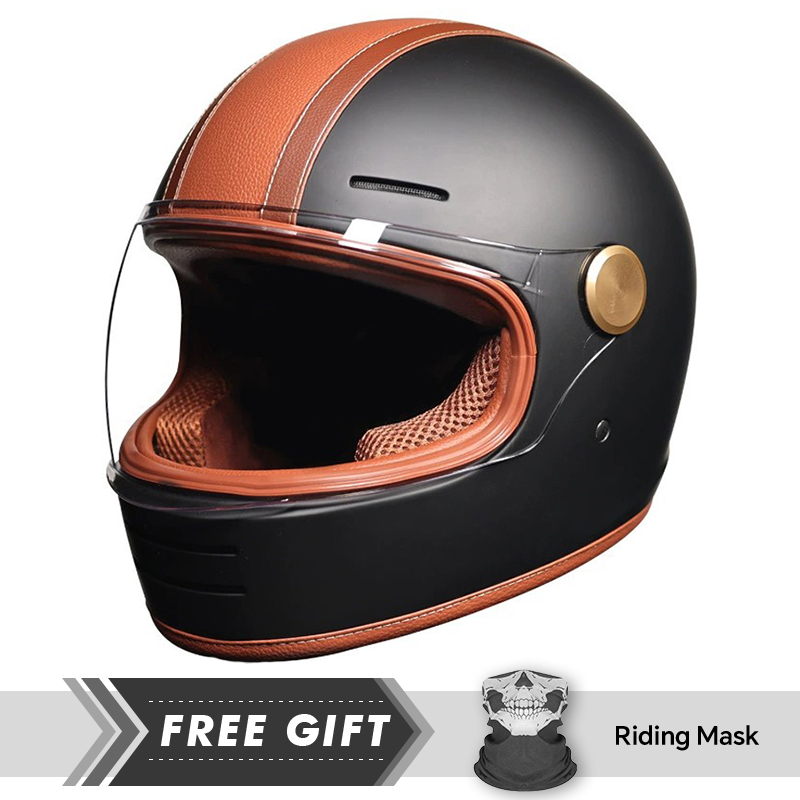 หมวกกันน็อคมอเตอร์ไซค์หนังเต็ม - Motorcycle Gear In Store บทวิจารณ์และราคา