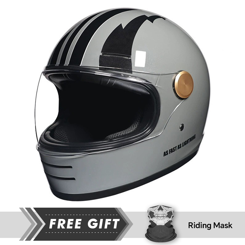 หมวกกันน็อคมอเตอร์ไซค์หนังเต็ม - Motorcycle Gear In Store บทวิจารณ์และราคา